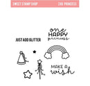 Sweet Stamp Shop Princess Stamp Set 2"x 6"