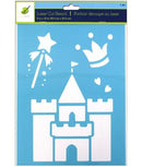 Multicraft Craft Decor Stencil Laser 8"x 10" Princess
