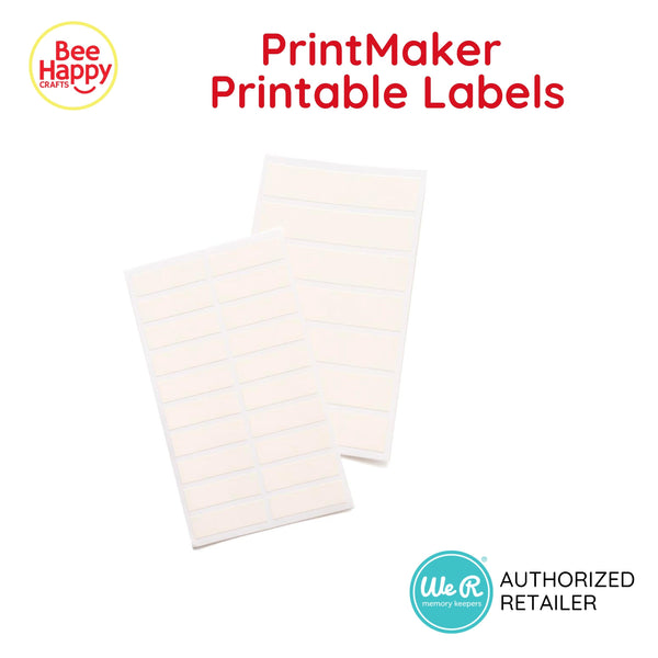 We R Memory Keepers PrintMaker Printable Labels