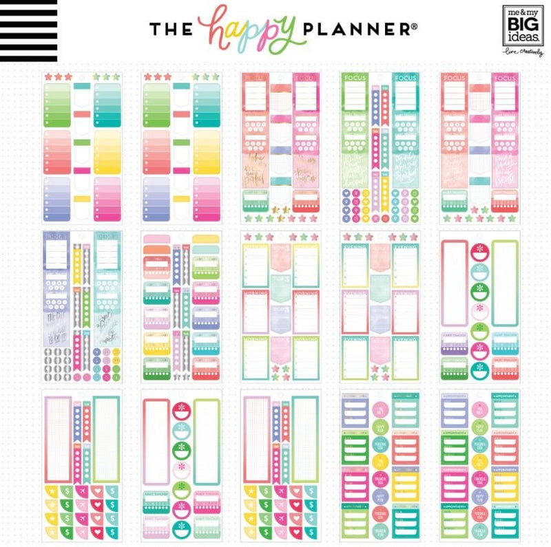 Me and My Big Ideas Productivity Fill In Planner Value Pack Stickers Create 365 Happy Planner Stickers