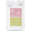 Lifestyle Crafts Tea Party Embossing Folder