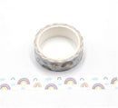 Rainbows and Clouds Washi Tape 15mm x 5m