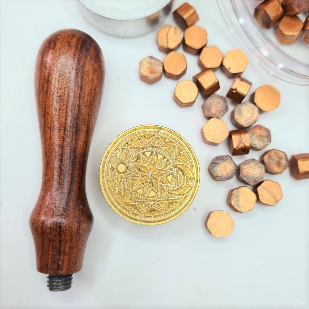 (Options Set 2) Wax Seal Stamps Random Designs