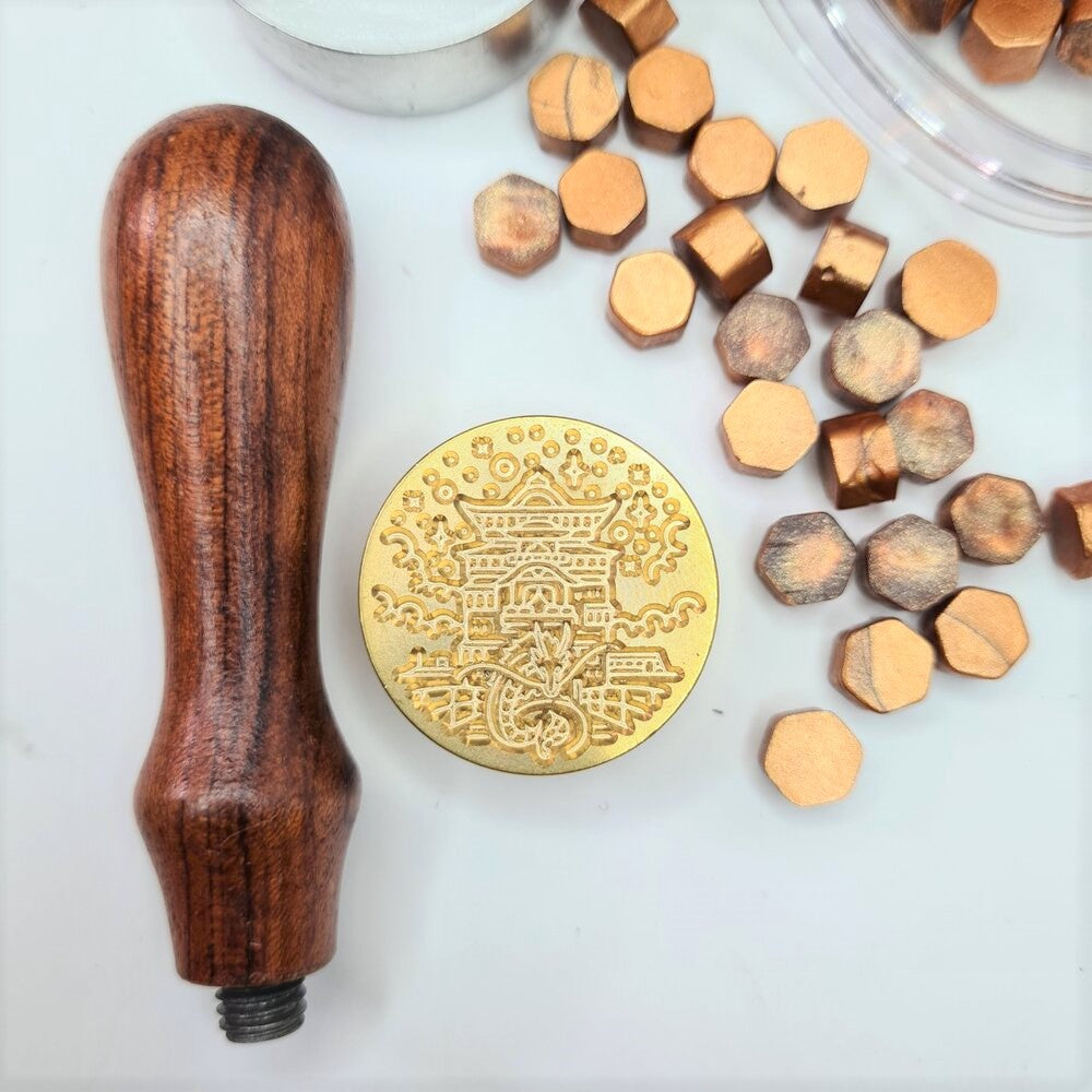 (Options Set 2) Wax Seal Stamps Random Designs