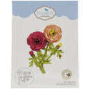 Elizabeth Craft Ranunculus Garden Notes Metal Die By Susan's Garden Club
