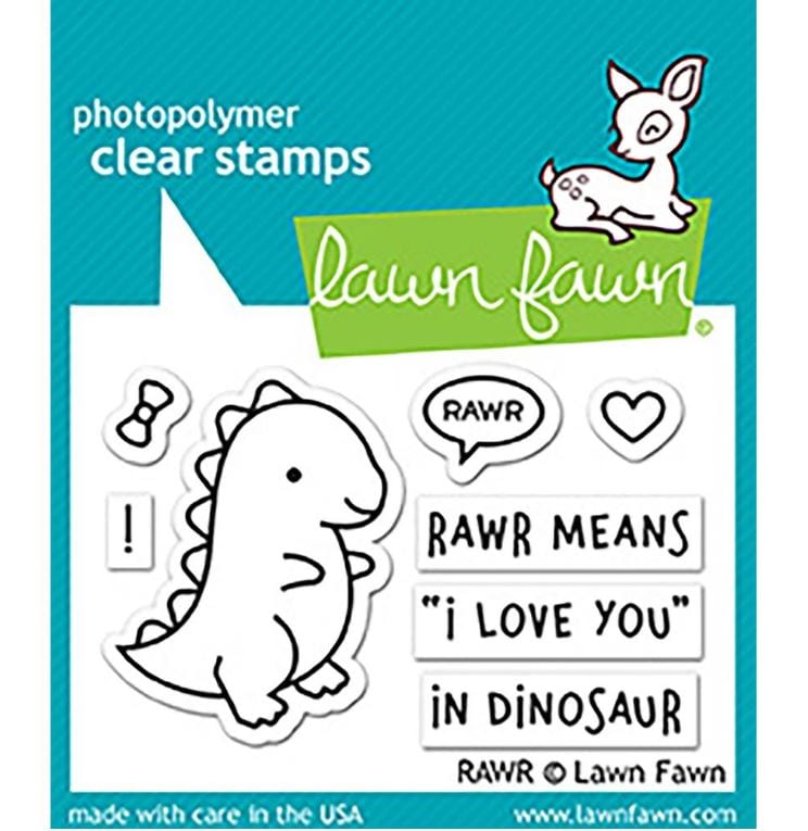 Lawn Fawn Rawr Clear Stamps 2