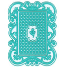 Nellie's Choice Rectangle With Grid Vintasia Dies