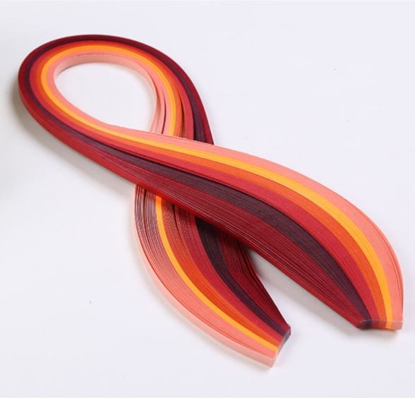 3mm Quilling Papers 120pcs - 3mm x 39cm