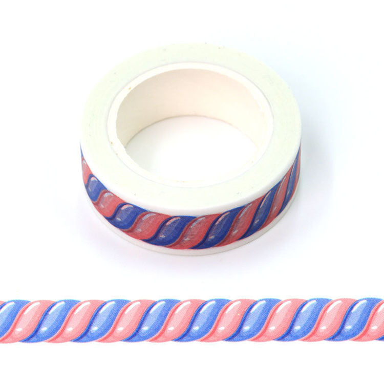 Red And Purple Candy Washi Tape 15mm x 10m