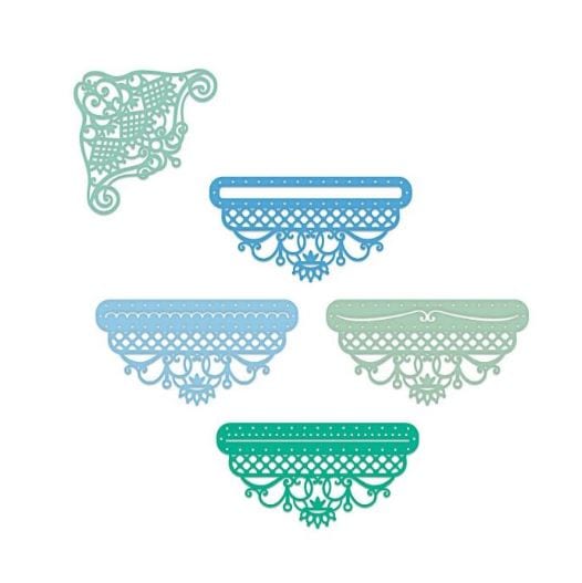 Heartfelt Creations Regal Pocket & Accents Dies