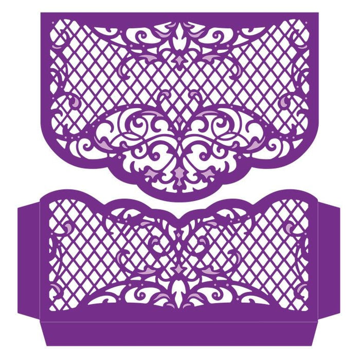 Crafters Companion Gemini Set Fustelle E Timbri Alfabeto 'Make A Statement' - Lettere 5,8 Cm