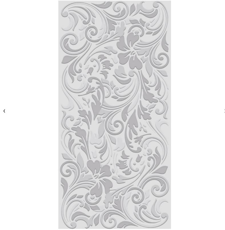 Crafter's Companion Regency Floral Gemini 3D Embossing Folder 5.75" x 2.75"