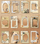 Infeel.Me Small Window Old Dream Border Series PET Deco Stickers