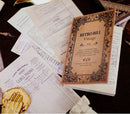 Old Book Pages and Documents Vintage Ephemera Pad Mr Paper 120 Sheets