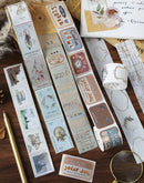 Card Lover Letter Lover Vintage Foil Accent Masking Tapes