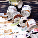 Candy Poetry Retro Story Collage Collection Masking Tape Sets