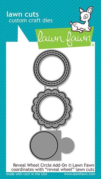 Lawn Fawn Reveal Wheel Circle Add-On Custom Craft Dies