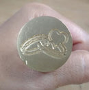 Wax Seals Hearts, Rings, Love
