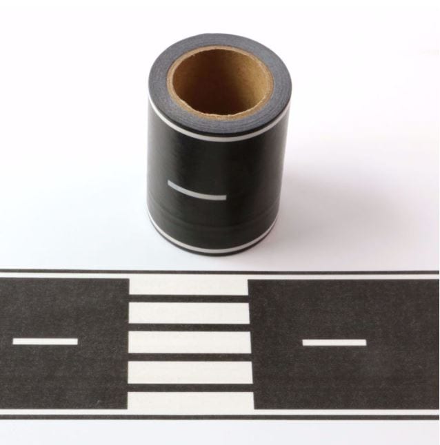 Road Washi Tape 60mm x 10m