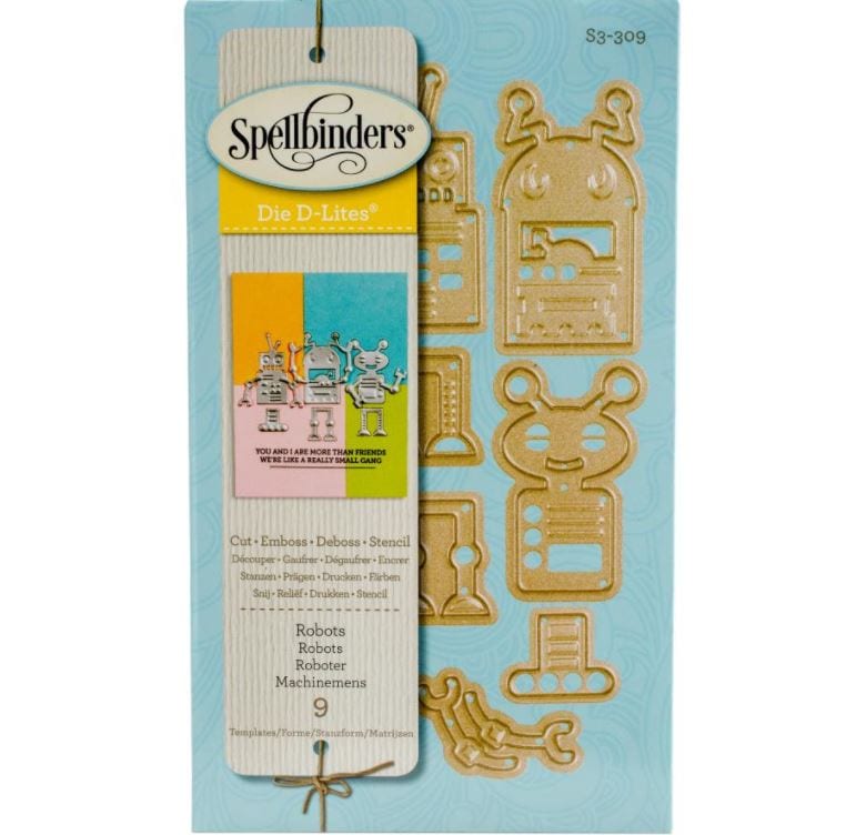 Spellbinders Robots Die D-Lites .5
