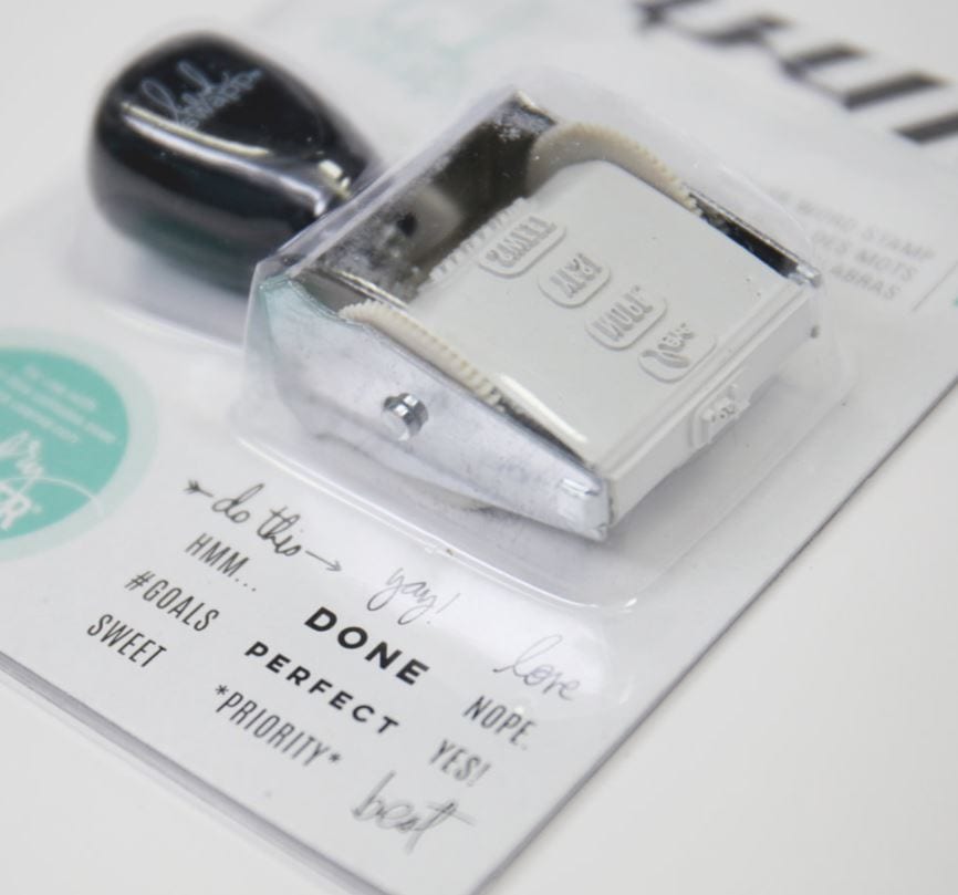 Heidi Swapp Roller Word Stamp