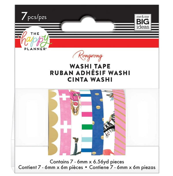 Me And My Big Ideas Rongrong Washi Tape - Colorful