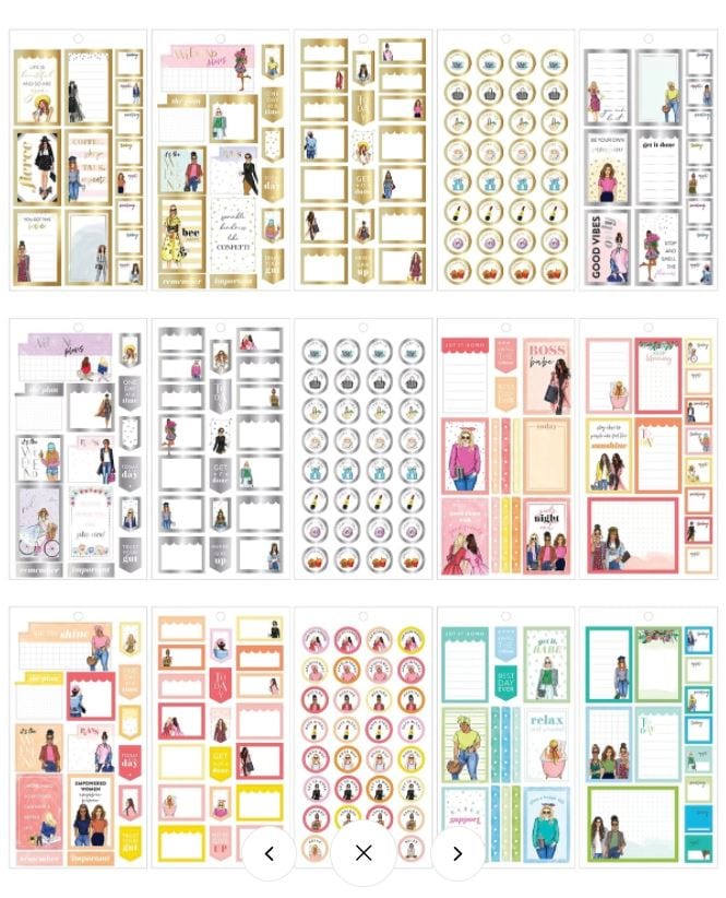 Me and My Big Ideas Rongrong Everyday Value Pack Stickers Happy Planner 571 Stickers