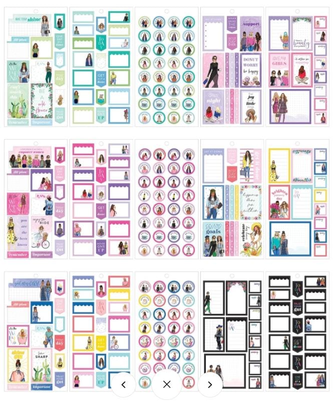 Me and My Big Ideas Rongrong Everyday Value Pack Stickers Happy Planner 571 Stickers