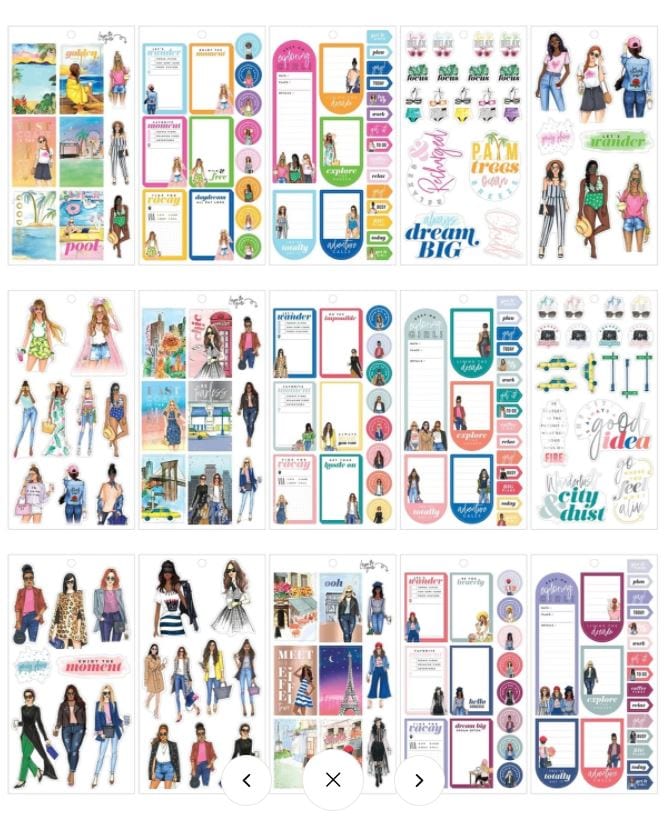 The Happy Planner Sticker Value Pack - Going Places, 397/Pkg