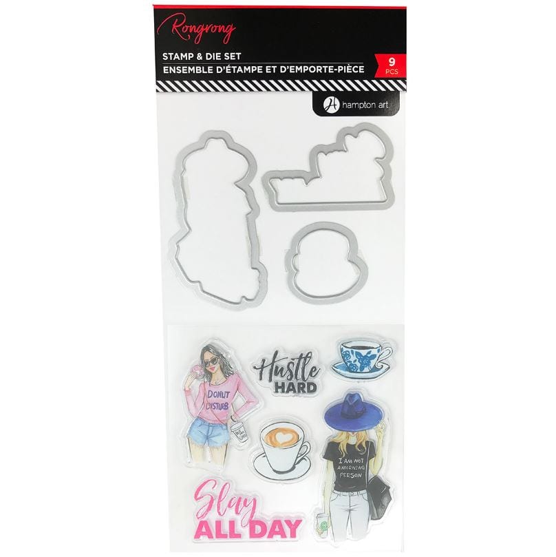 Hampton Art Slay Rong Rong Stamp & Die Set