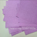 250gsm Glitter Board/Cardstocks Assorted Colors 10 sheets