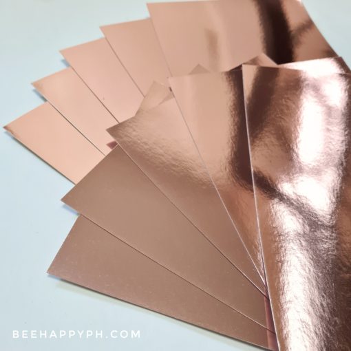 250gsm Foil Cardstocks / Mirror Cardstock A4 Size, 10 Sheets
