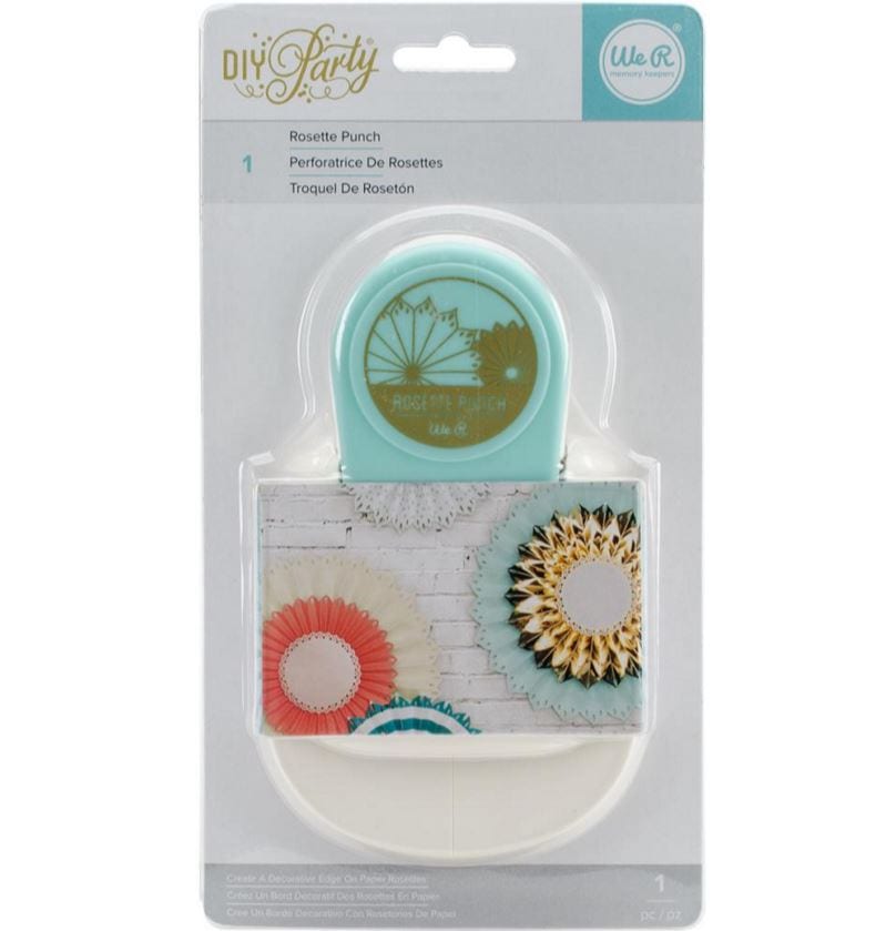 We R Memory Keepers Rosette DIY Party Paper Punch