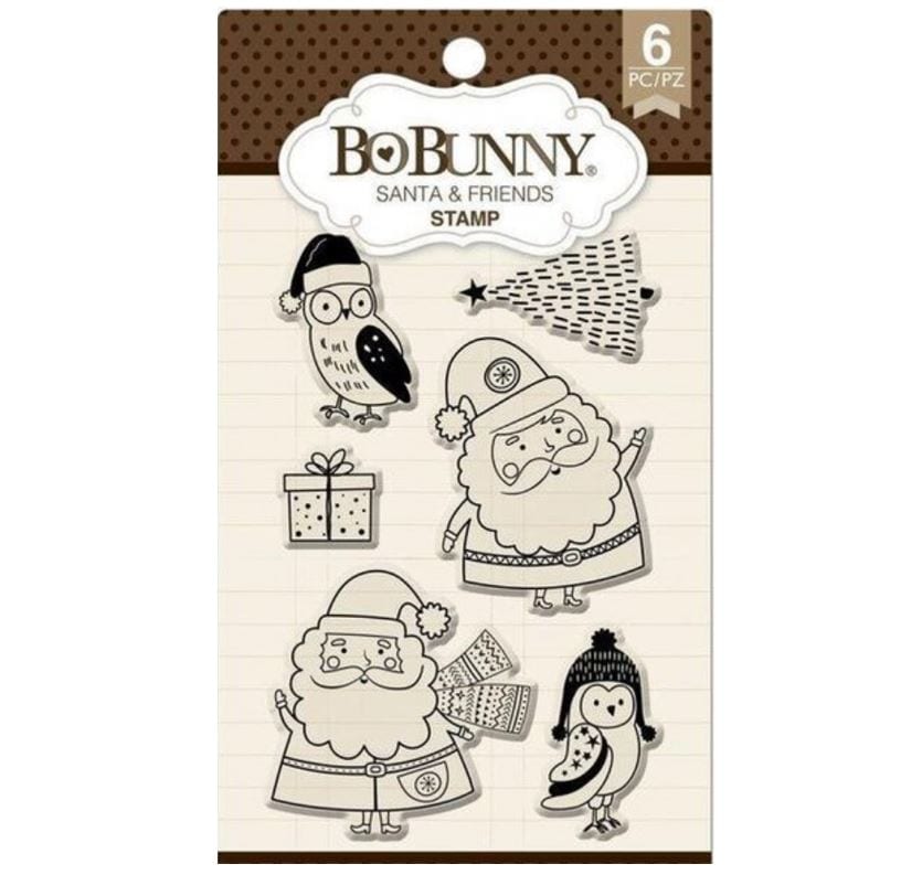 BoBunny Santa and Friends Stamps 4