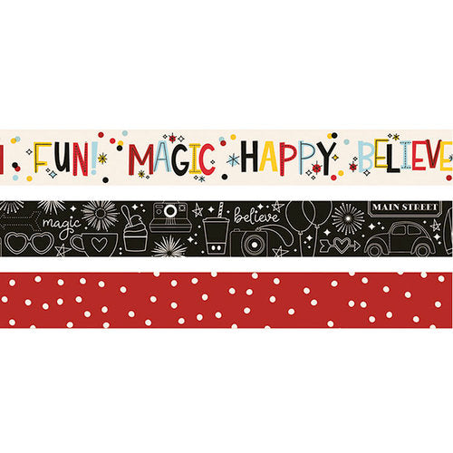 Simple Stories Say Cheese 4 Washi Tape 3/Pkg