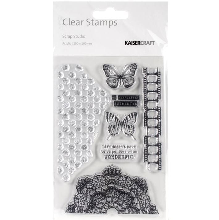 Kaisercraft Scrap Studio Clear Stamps 4