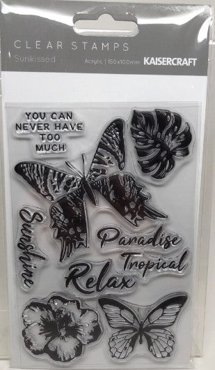 Kaisercraft - Sunkissed Clear Stamp 4
