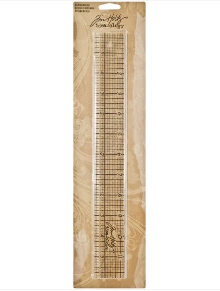 Tim Holtz Acrylic Design Ruler 12