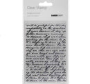 Kaisercraft Script Clear Stamps 6"X4"