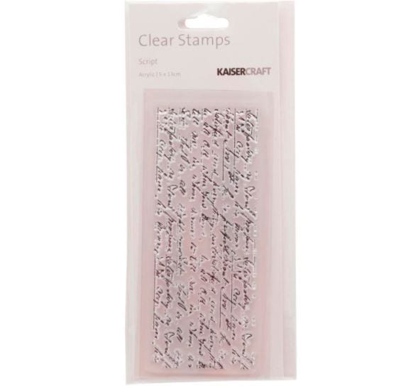 Kaisercraft Texture Clear Stamps 2