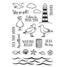 Hero Arts Seas the Day Seagulls Stamp Set CM276