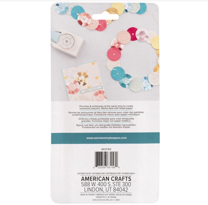 We R Memory Keepers Sequin Embossing Punch 2