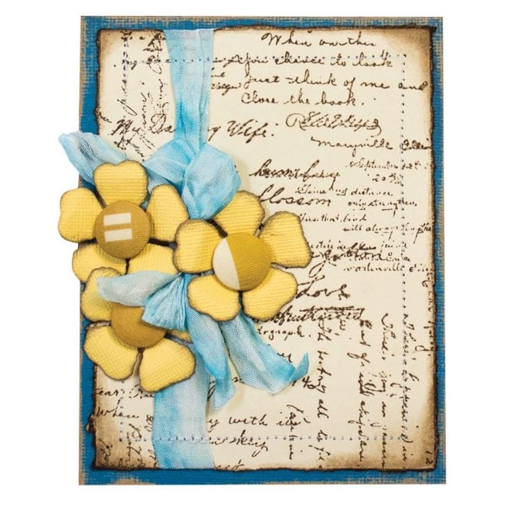 Spellbinders Shabby Posies Shapeabilities Dies