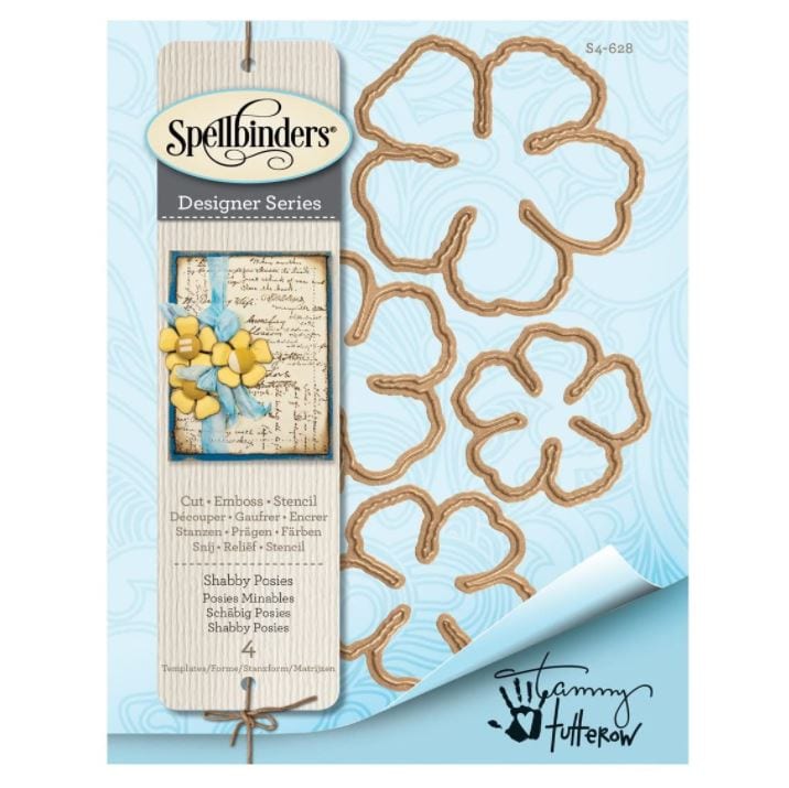 Spellbinders Shabby Posies Shapeabilities Dies