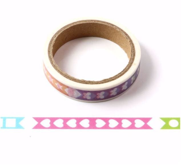 Shapes for Bullet List Perforated Washi Tape 10mm x 5m