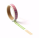 Shapes for Bullet List Perforated Washi Tape 10mm x 5m