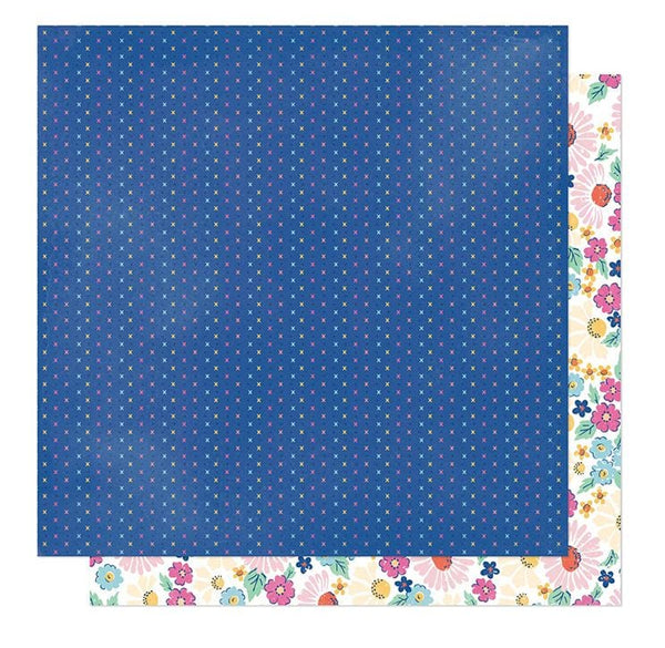 American Crafts Sparkle She's Magic Double-Sided Cardstock 12" x 12" Dear Lizzy