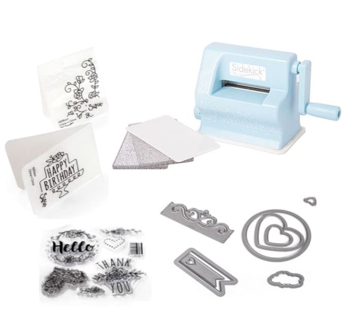 Sizzix Limited Edition Sky Blue Sidekick Mini Die Cutting