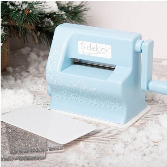Sizzix Limited Edition Sky Blue Sidekick Mini Die Cutting