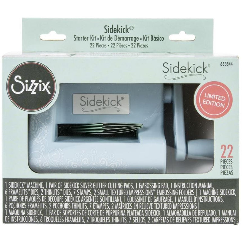 Sizzix - Sidekick Cutting Pads - Aqua, 1 Pair